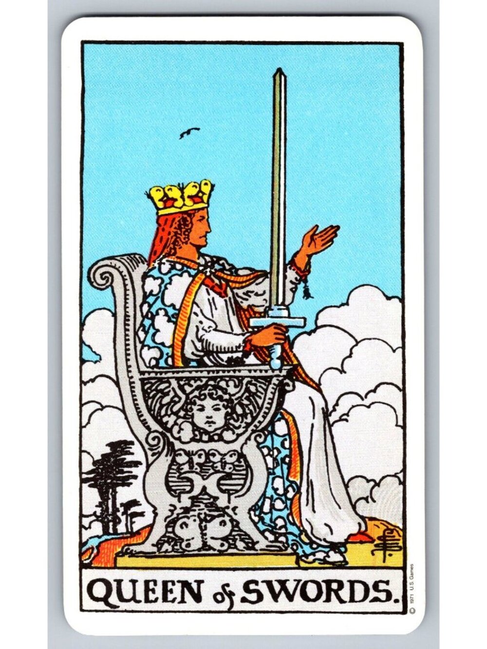 Rider Waite Tarot Cards Lot Suit of Swords U.S. Games Systems Stamford CT 1971 - Picture 4 of 16